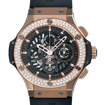 HUBLOT ウブロ ビッグバン コピー 310.PX.1180. RX.1104 アエロバン クロノグラフ ブラックETA7750搭載